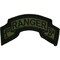 U.S. Army 1st Ranger Battalion Patch Green